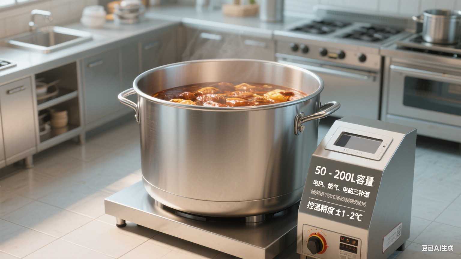 大容量卤煮锅:兼顾家庭与商用,适配食品加工多场景需求(5) 大容量卤煮锅:兼顾家庭与商用,适配食品加工多场景需求(5)