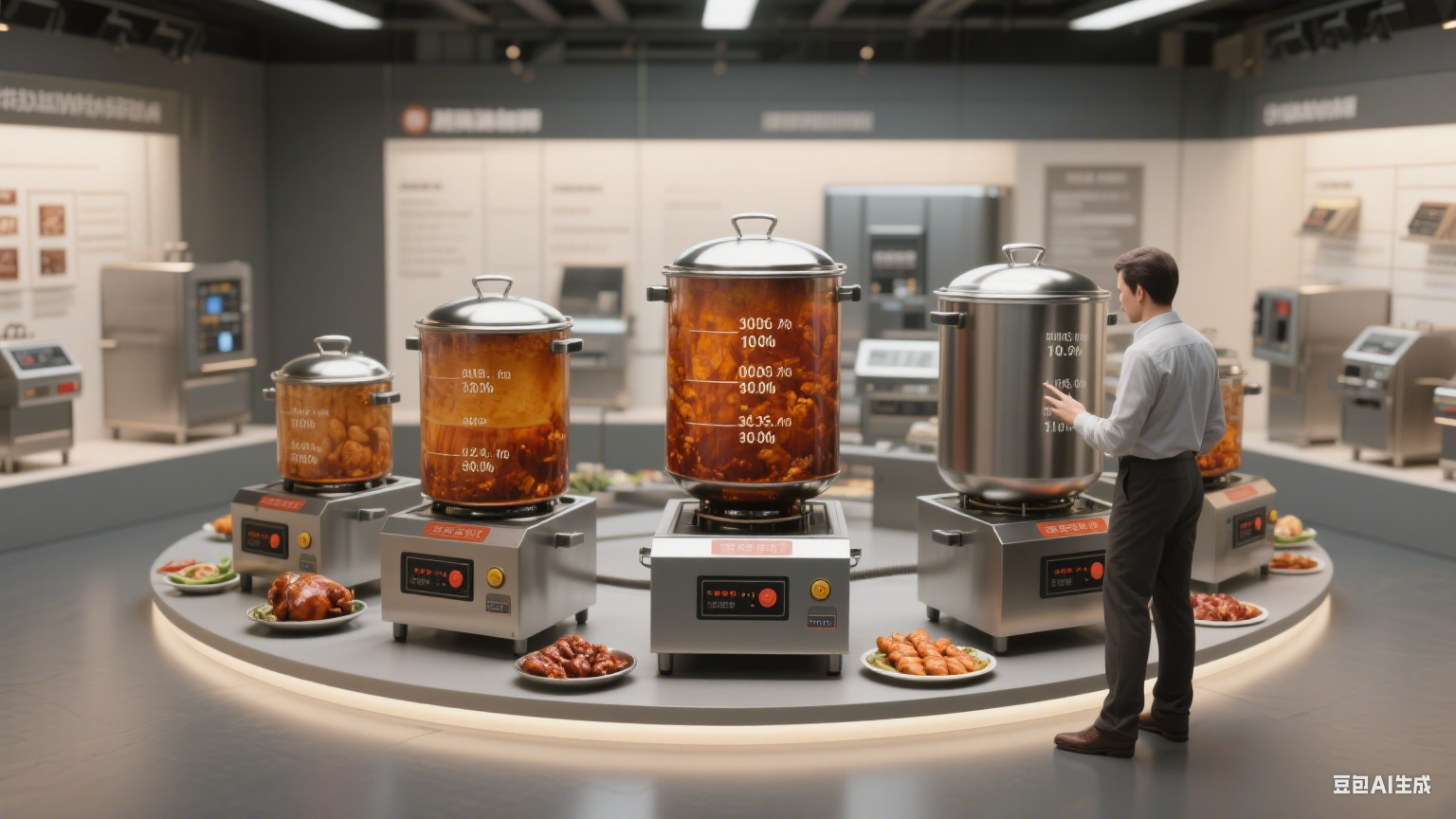 大容量卤煮锅：兼顾家庭与商用，适配食品加工多场景需求(6)