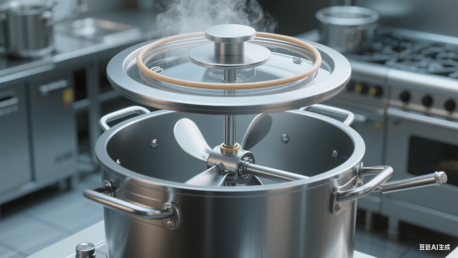 商用防溢卤煮锅：避免卤汁溢出弄脏设备，清洁更轻松(3)