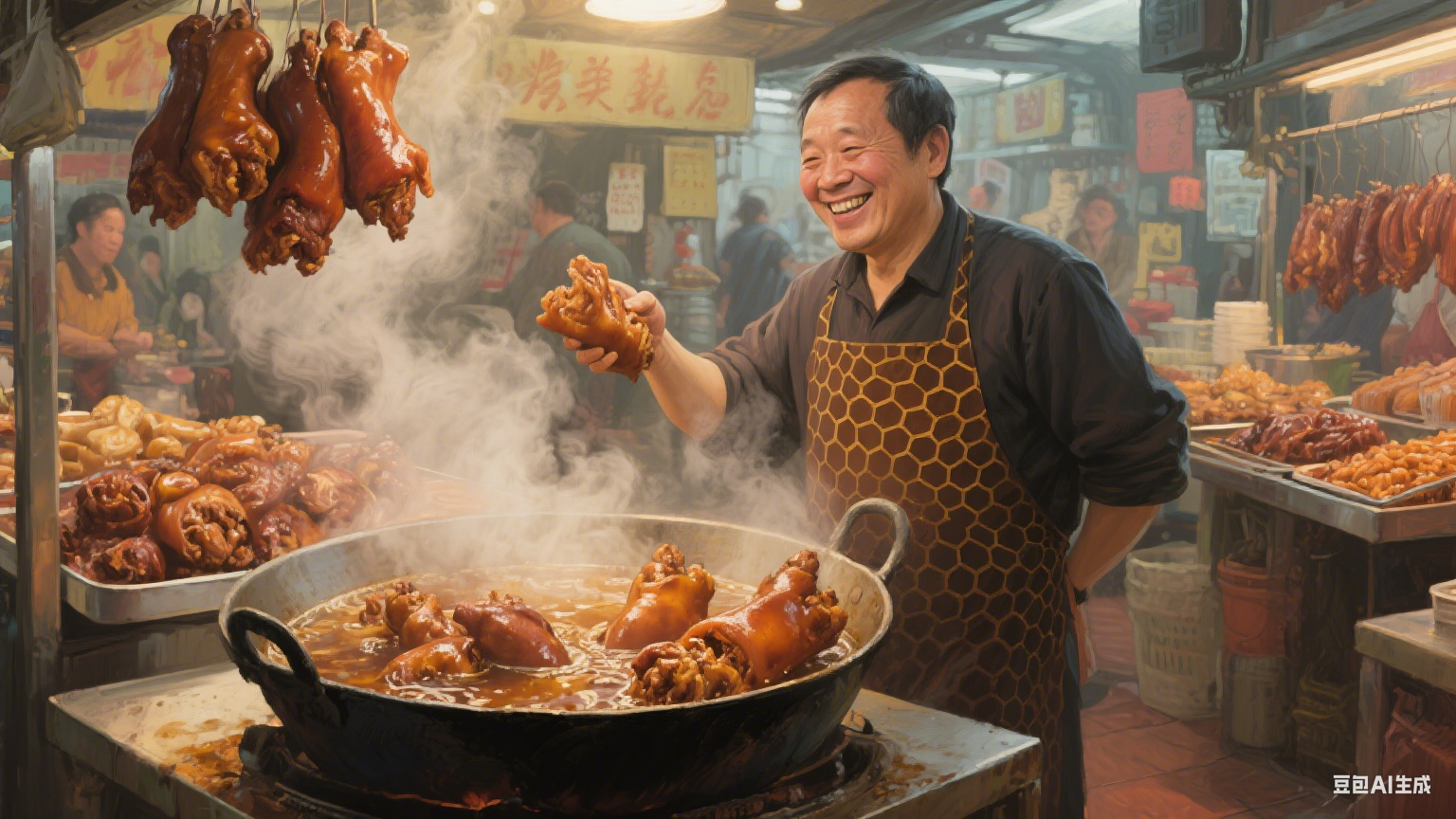 蒸汽型蜂窝卤煮锅卤猪蹄：温度、时间咋把控？这样做 Q 弹入味(6)