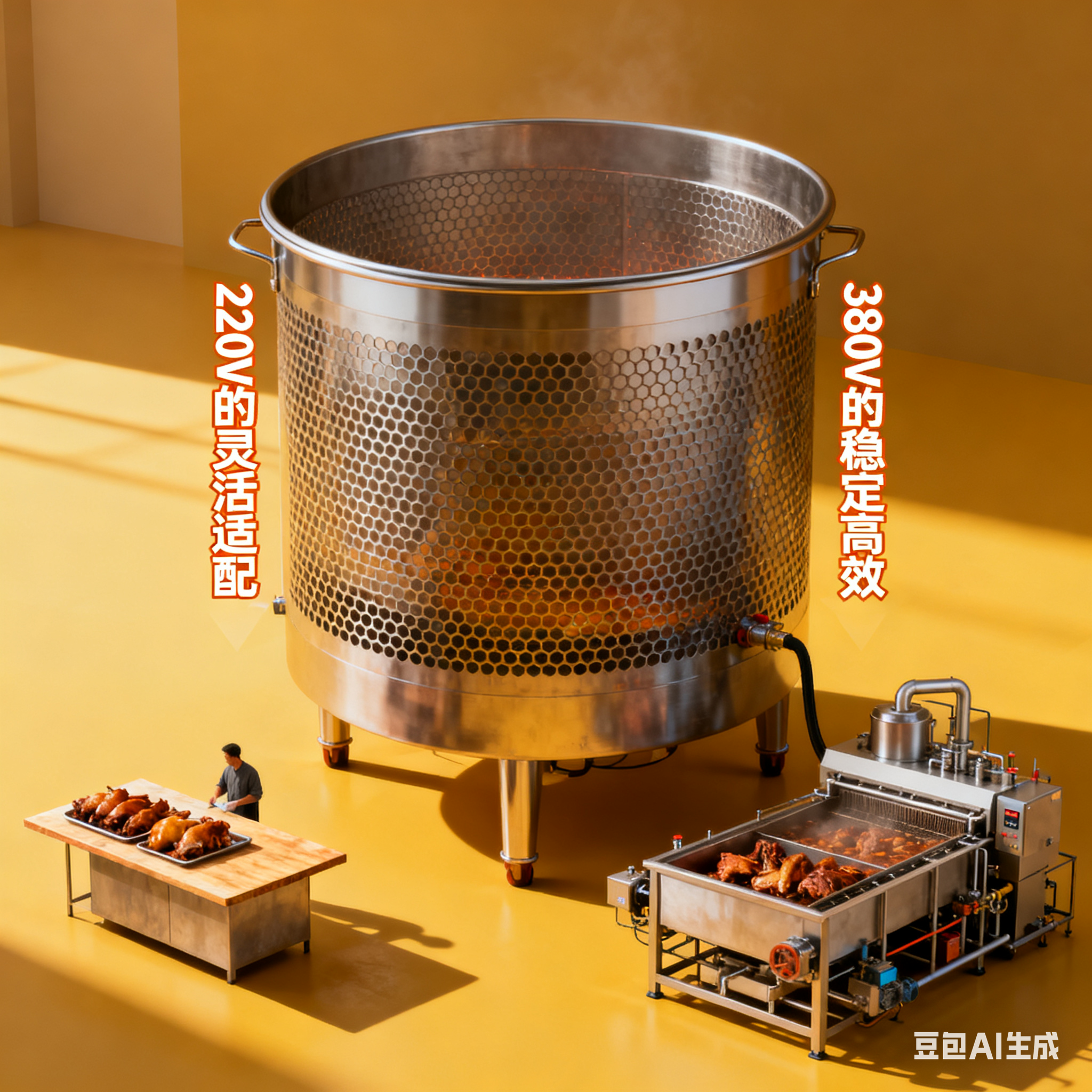 蜂窝式猪蹄卤煮锅电压揭秘：不同场景下的电力选择(5)