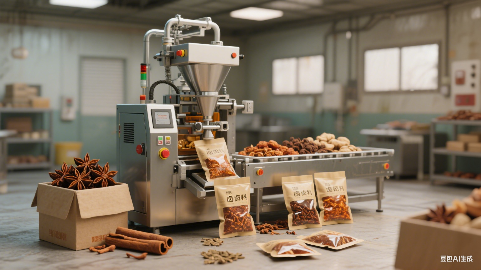 卤香联动・装备协同：解码全自动多联蜂窝卤煮锅的配套智慧(2)