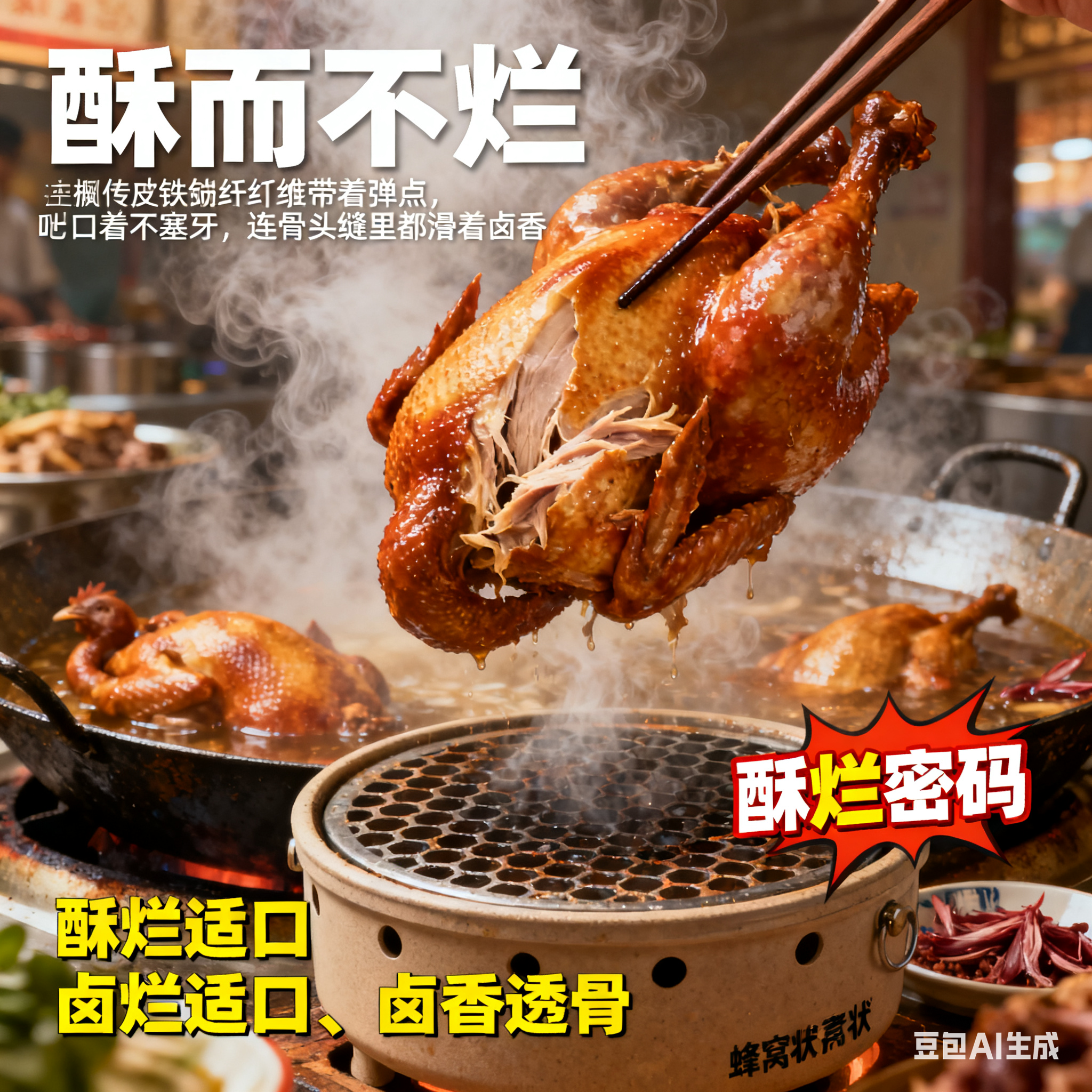 蜂窝热力赋能：解锁扒鸡酥烂透骨的卤煮新逻辑(1)