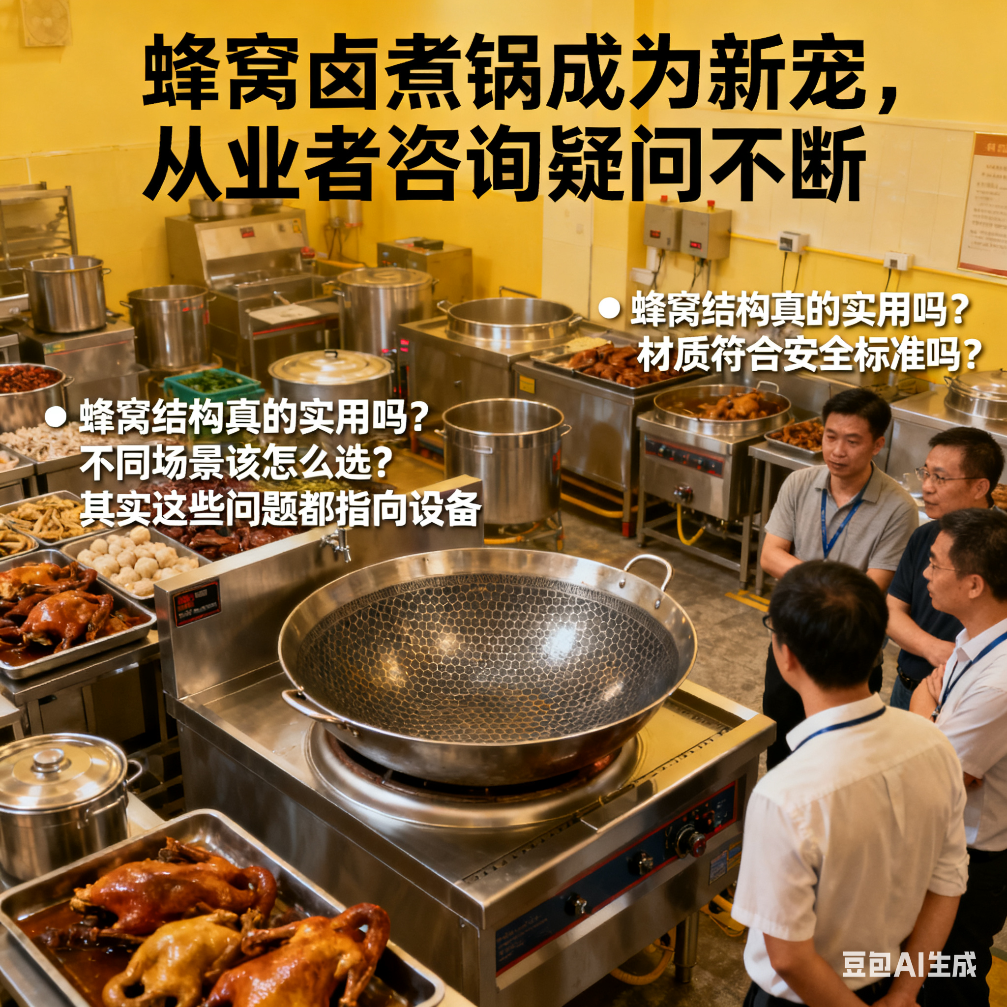 蜂窝卤煮锅咨询热点多？这些问题最受关注