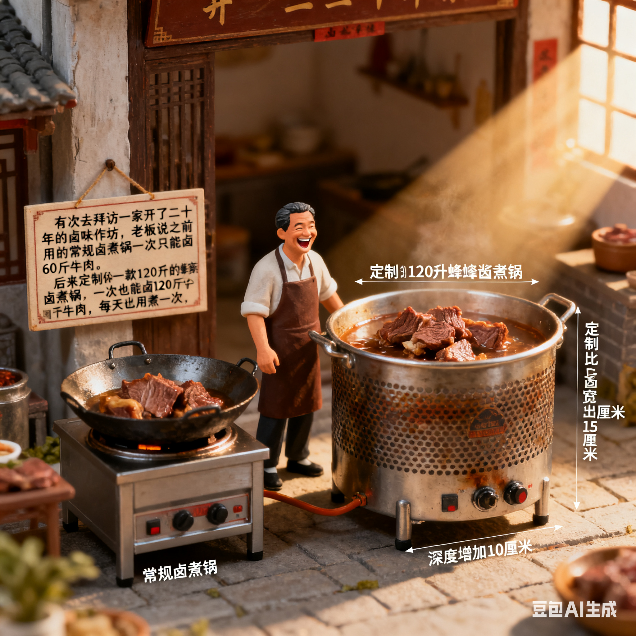 酱牛肉蜂窝卤煮锅能定制吗？(2)