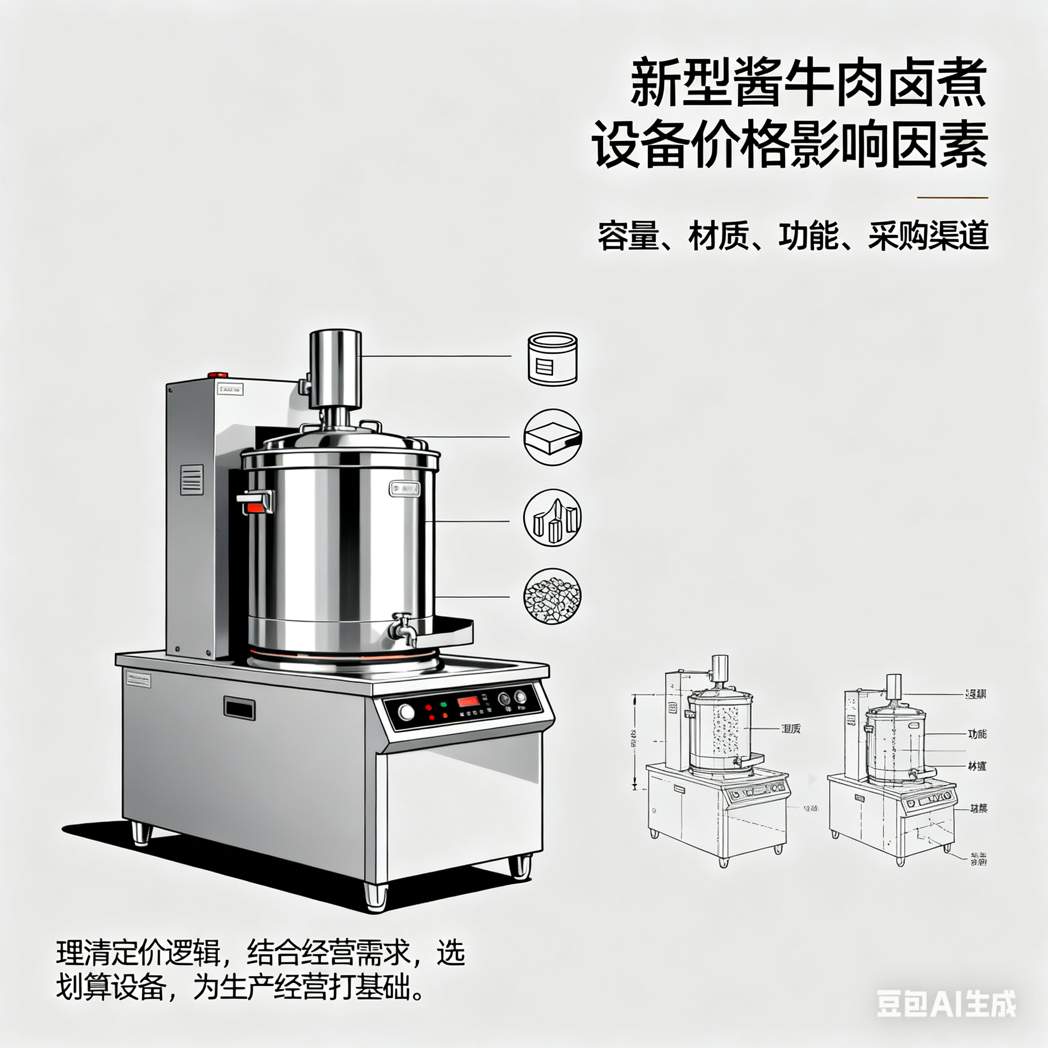 新型酱牛肉卤煮设备价格藏着哪些门道？(5)